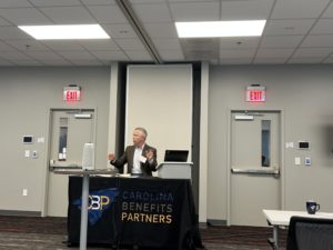 CBP Board Meeting Presentation with Speaker